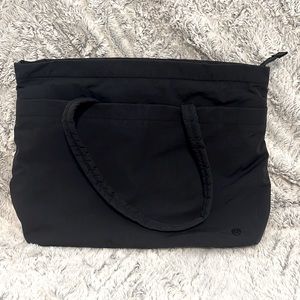 Nylon Lululemon bag.